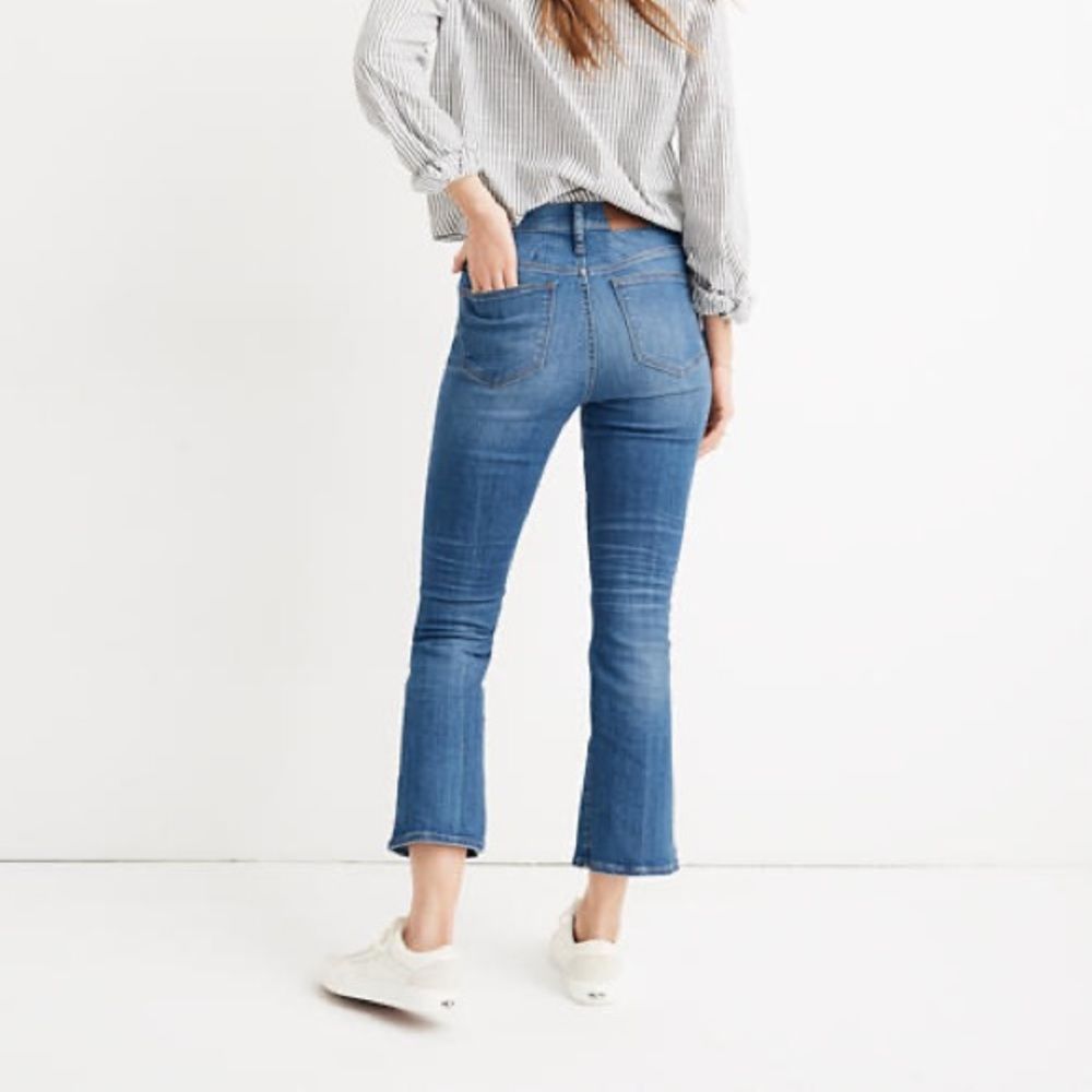 Madewell Cali Demi Boot Cut Jeans High Rise 24